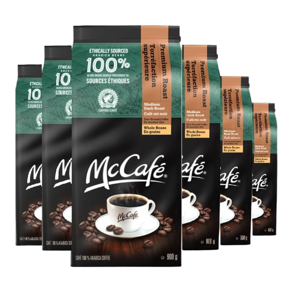 McCafe Premium Medium Dark Roast Whole Beans