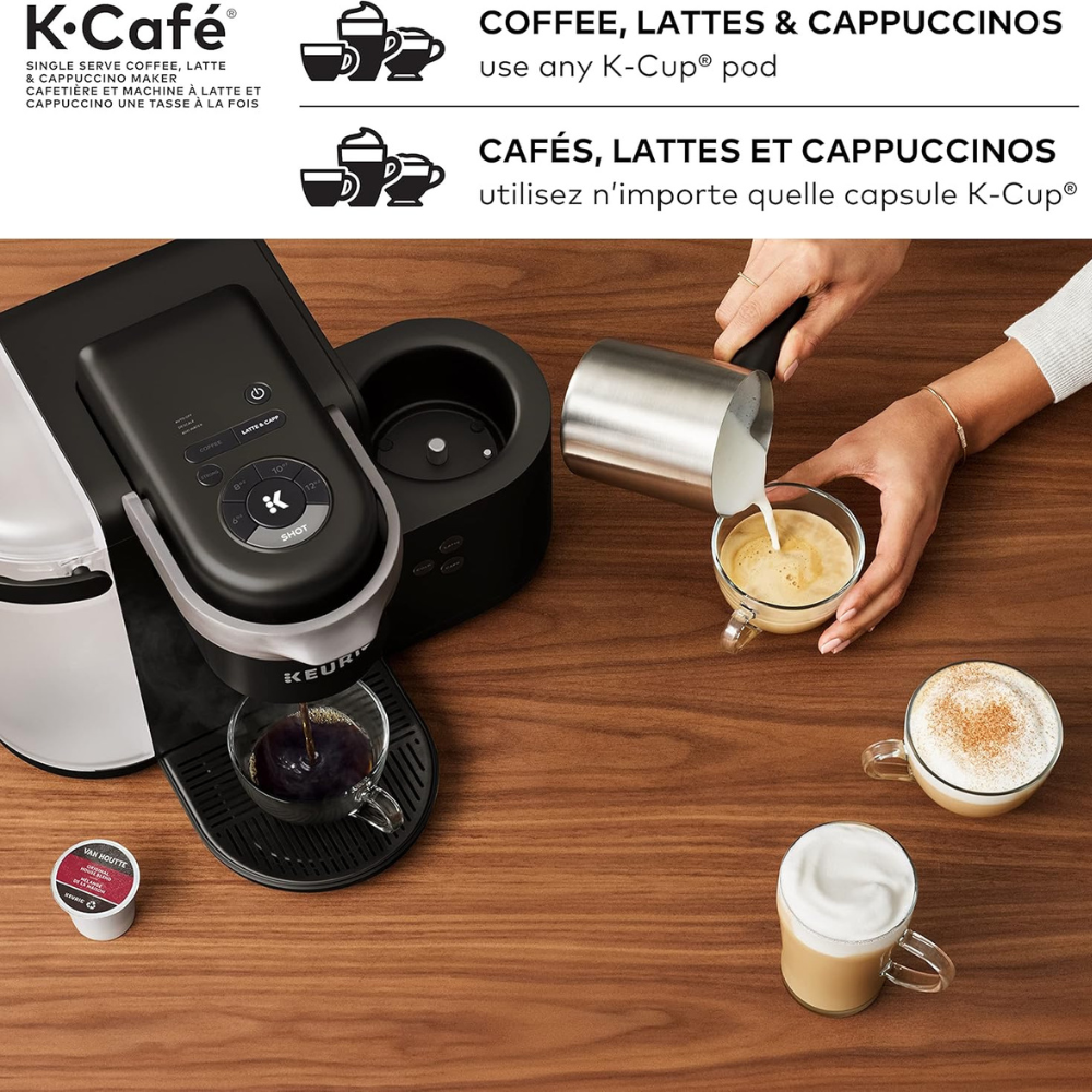 Keurig K Cafe Charcoal