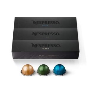 Nespresso VertuoLine Stormio, Odacio & Melozio Assortment – 30 Capsules