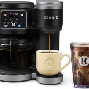 Keurig K-Duo Single Serve K-Cup Pod & Carafe Coffee Maker, Black
